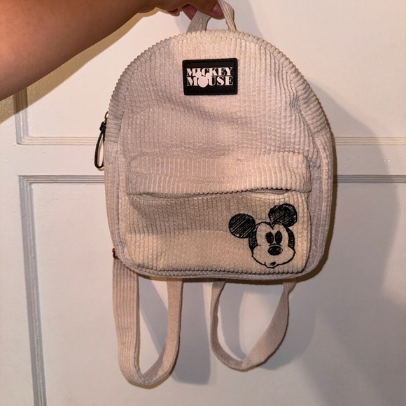 Disney mickey cream backpack main image 4